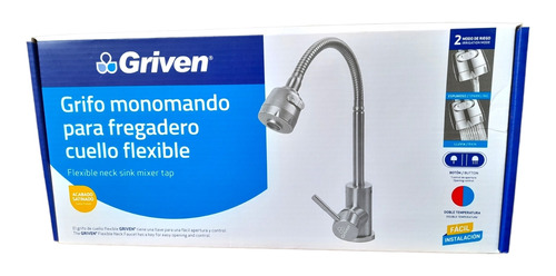 Llave Monomando Para Fregadero Griven 