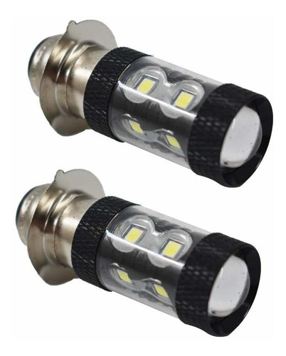 2 Bombilla Led Super Blanca 100 W Para Faro Delantero Honda