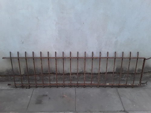 Reja Baja, Reja Baranda Hierro Varilla Redonda 14 Mm (Usado)