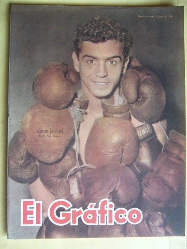 Savino Box San Lorenzo / El Grafico 1816 / 1954