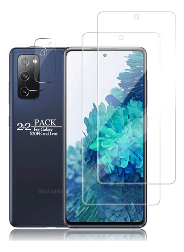 Pantalla Vidrio Templado Transparente Para S20 Fe Hd Protect