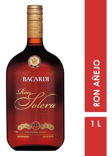 Ron Solera Bacardi 1000ml