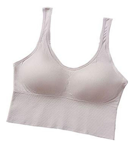 Tops - 2021 Fashion Sports Bra Womens Longline Padded Crop 