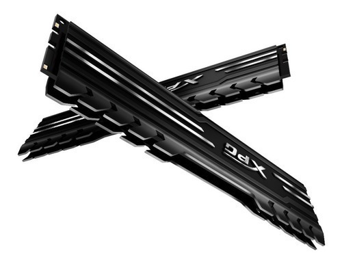 Memoria RAM Gammix D10 gamer color negro 16GB 1 Adata AX4U320016G16A-SB10