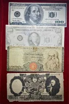 Comprar Lote X4 Billetes Publicitarios - Falsó - Dólar Oferta