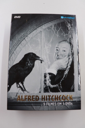 Imagem 1 de 3 de Dvd Alfred Hitchcock Original Nerd Geek Envio Imediato