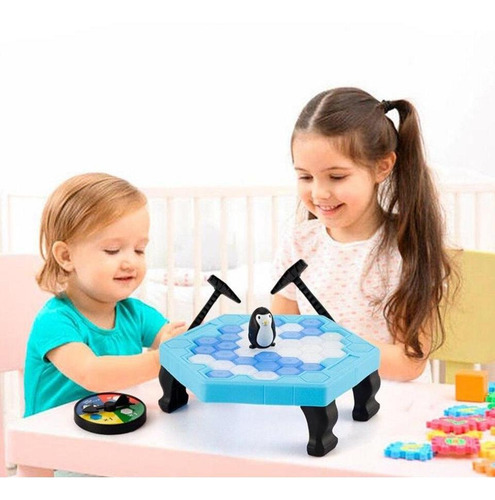 Jogo de mesa Pinguim Numa Fria Art Brink Brinquedo Natal