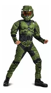 Disfraz De Halo Master Chief Infinate Muscle Para Niños, Ver