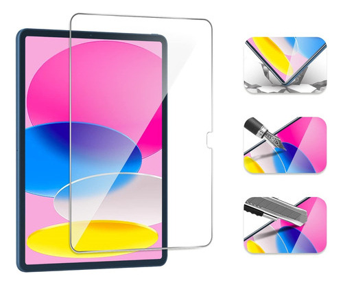 Melhor Película Para iPad 10geração A2696/a2757/a2777 Black