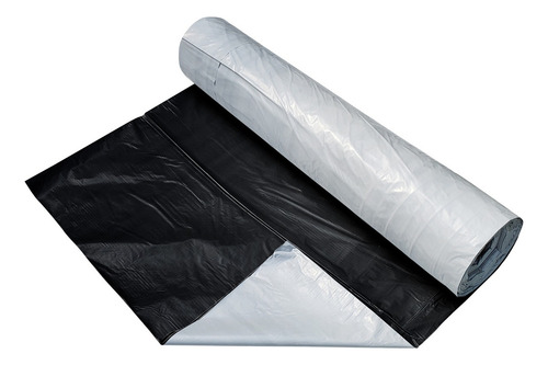 Lona Silagem 8x100 Preto E Branco Silo Grão Forragem Anti Uv