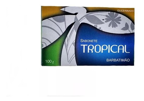 Kit 12 Sabonete De Barbatimao Em Barra Tropical 100g