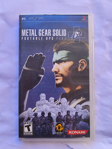 Metal Gear Solid Portable Ops Plus Psp