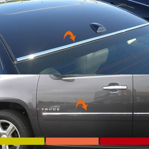 20ft Moldura Adorno Coche Lateral Parachoques Puerta Ventana