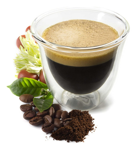 Juego De 2 Vasos De Espresso De'longhi Delonghi De Doble Par