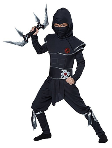 Disfraces California Ninja Guerrero De Vestuario Infantil, M