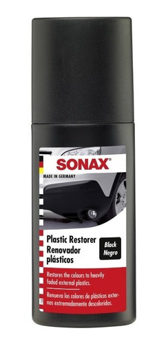 Sonax Plastic Restaurator Negro