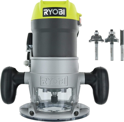 Router Ryobi De 8.5 Amp 1.5 Hp Con 3 Brocas/base Carpinteria