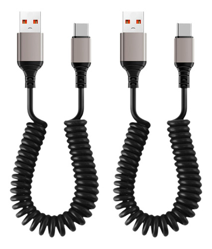 Cable De Carga Rápida Usb-c De 2 Piezas, Cable De Carga En