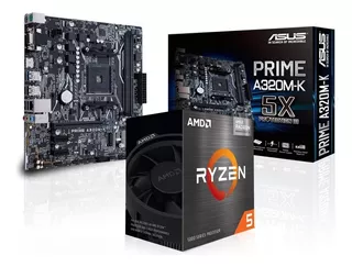 Combo Actualizacion Ddr4 Ryzen 5 4600g + Motherboard A320m