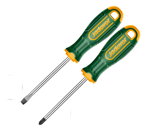 Set Destornilladores 2 Piezas Philips Plano Jadever Jdss1302