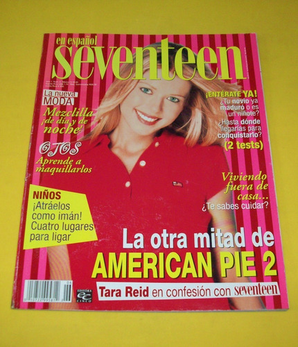 Tara Reid Revista Seventeen Mexico 2002 Westlife
