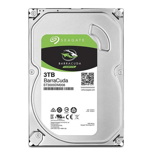 Disco Duro Hdd 3.5 - Seagate Barracuda 3tb - St3000dm008