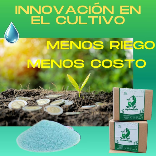 Hidrogel Agua Sólida Agrícola Fortalece Plantas 5kg