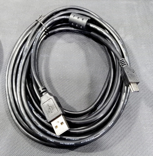 Imagen 2 de 2 de Cable De Carga Para Controles De Ps3 Playstation 5mts