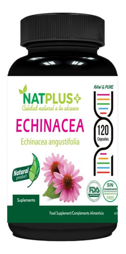 Echinacea ( Equinacea ) 120 Cápsulas De 400mg