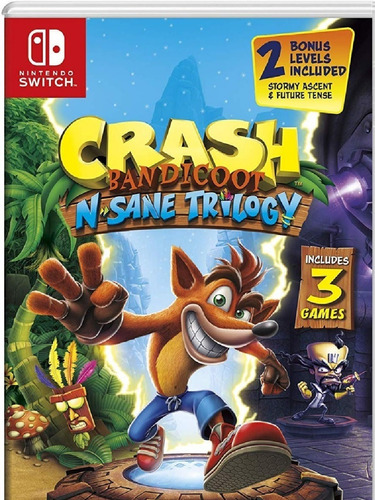 Crash Bandicoot N Sane Trilogy Juego (nintendo Switch) 