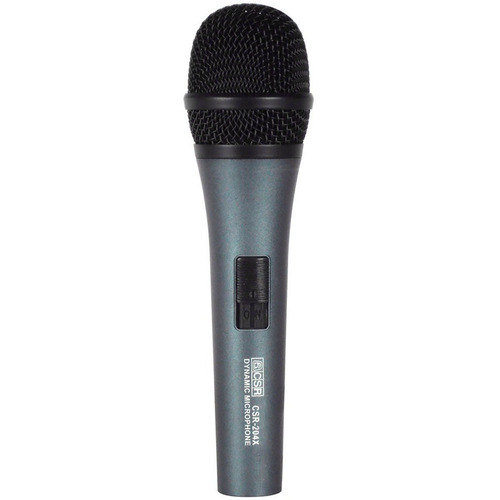 Microfone Dinâmico Vocal 600 Ohms Csr 204 X - Parcelas 12x