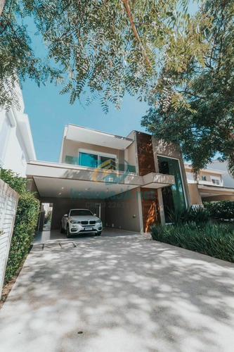 Imagem 5 de 24 de Belíssima Casa No Residencial 11 - Venda - Semi Mobiliada - Moderna-a/c:535,00m², A/t:500,00m², 05 Dorms (04 Suítes) - 907