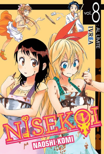 Nisekoi 08 (comic), De Naoshi Komi. Editorial Ivrea España, Tapa Blanda, Edición 1 En Español