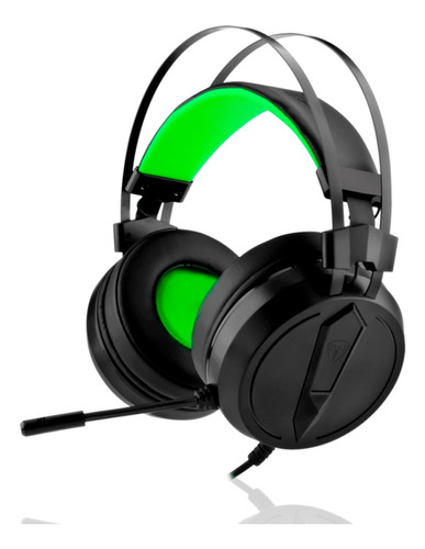 Audifono Gamer Para Pc T-dagger Athos Negro/verde