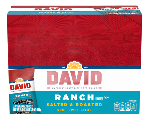 Semillas De Girasol Americanas David Ranch 12u De 46.07gr