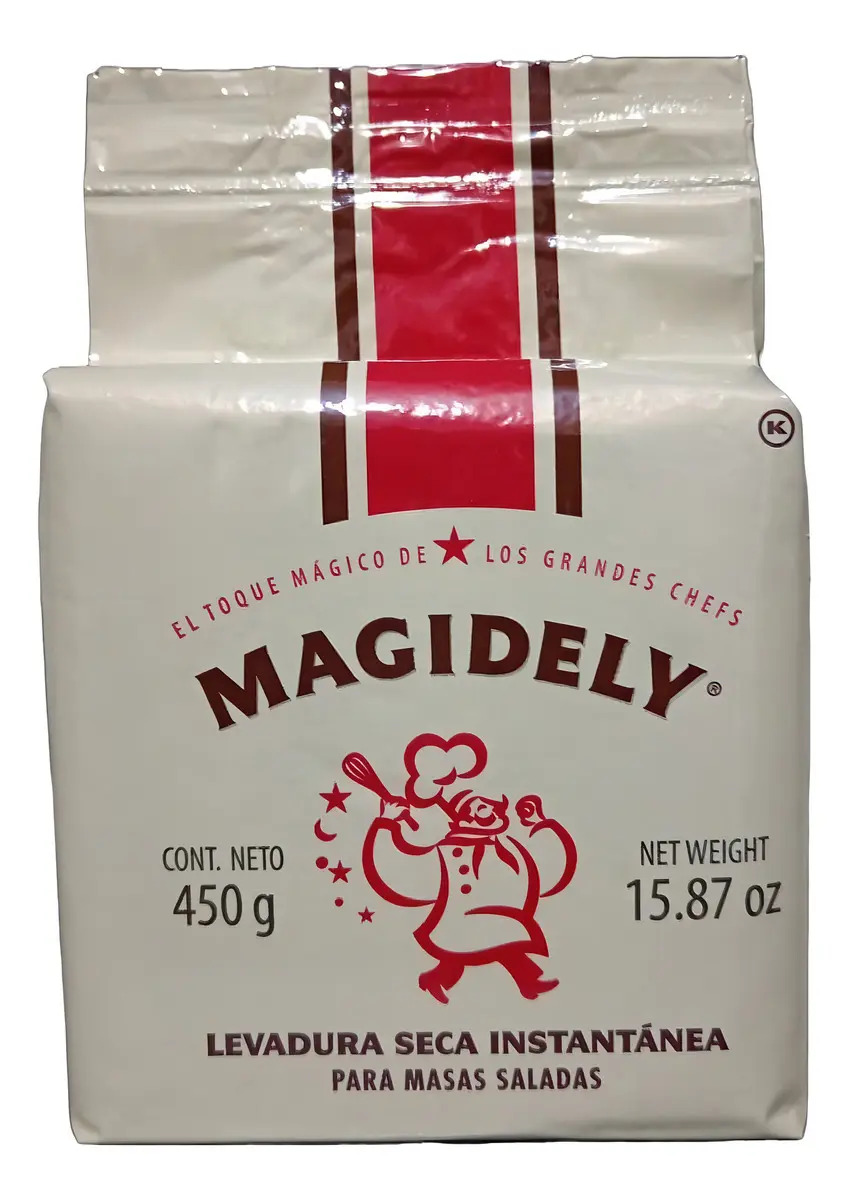 Levadura Seca Instantánea Magidely (450 Gramos) Masa Salada