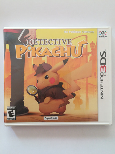 Detective Pikachu Nintendo 3ds 100% Nuevo Original Y Sellado