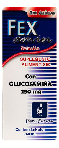 Fex Amin Suplemento 240 Ml C/glucosamina Fortifarma