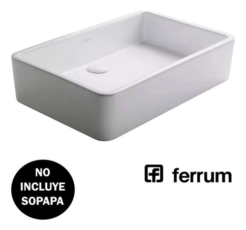 Bacha Ferrum Apoyar Country Baja Blanca 59x38x13cml16kf