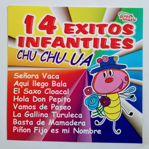 Infantil Cd Nuevo Con 14 Éxitos Versiones Covers