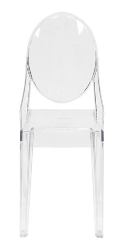 Set De 4 Sillas Tipo Ghost Transparente Silla De Acrílico