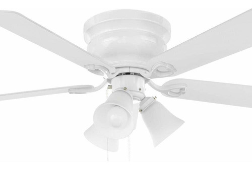 Clarkston 2 Ventilador Techo Led 44 Color Blanco Kit Luz