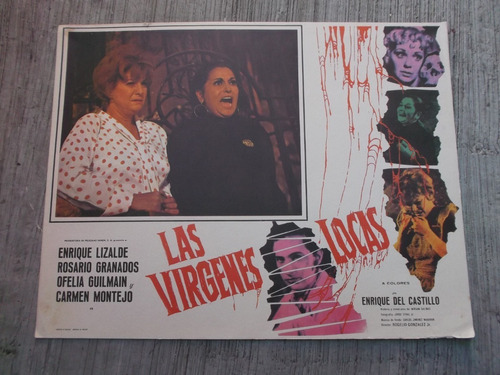 Cartel De Cine De Ofelia Guilmain En Las Virgenes Locas!