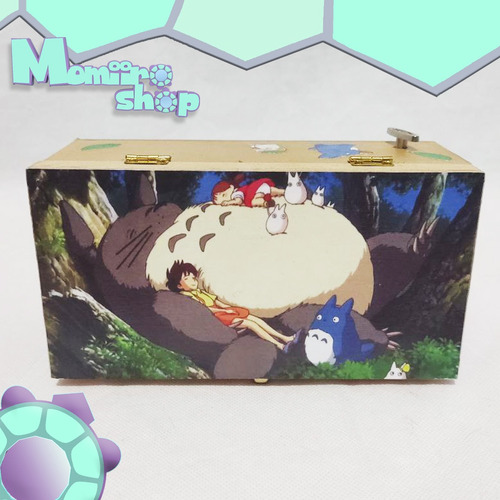 Cajas Musicales Artesanales Studio Ghibli  Chihiro / Totoro