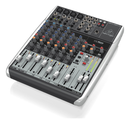 Mesa De Som Behringer Xenyx Q1204 Usb Mixer 8 Canais