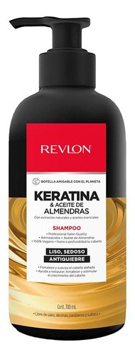 Shampoo Revlon Keratina Y Aceite De Almendras 700ml