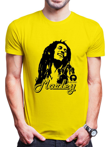 Polo Varon Bob Marley Island (d0291 Boleto.store)