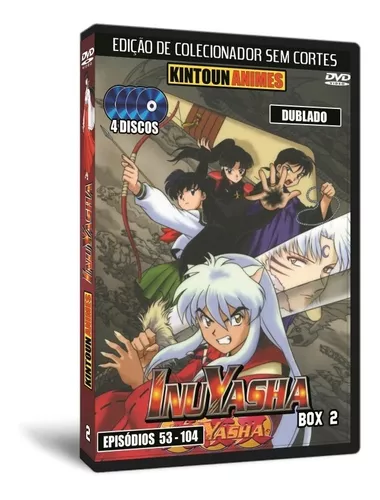 Inuyasha Série Completa em DVD + Final Act + 4 Filmes + Ova