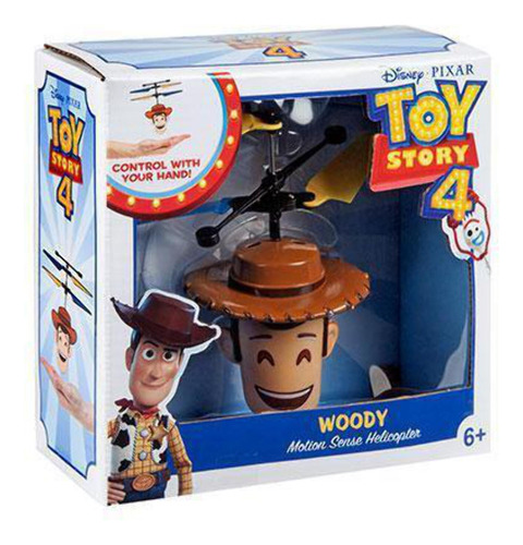 Disney Toy Story Woody Volando En Helicóptero Con Sensor De