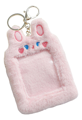 2 Llavero De Felpa, Estuche Protector, Soporte Para Tarjeta